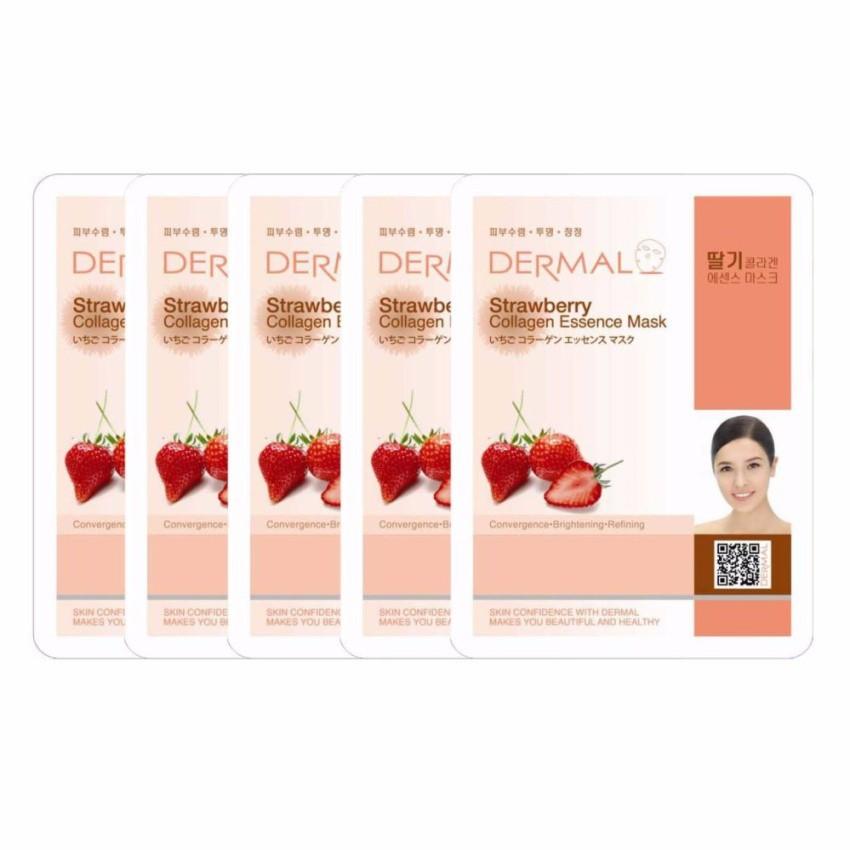 Mặt nạ dưỡng da Dermal tinh chất dâu tây 23g
