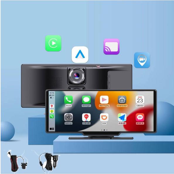 Màn Hình Ô Tô Android 4K hỗ trợ Carplay Tiếng Việt chỉ đường tích hợp Camera hành trình trước sau 1080p  ️ FREESHIP ️