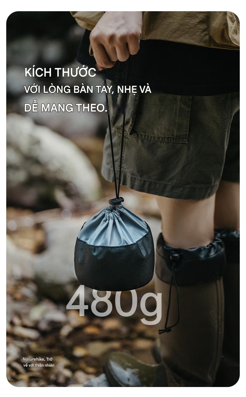 Bếp Ga Dã Ngoại 3 Đầu Đốt Naturehike CNK2450CF019 Công Suất 3300W