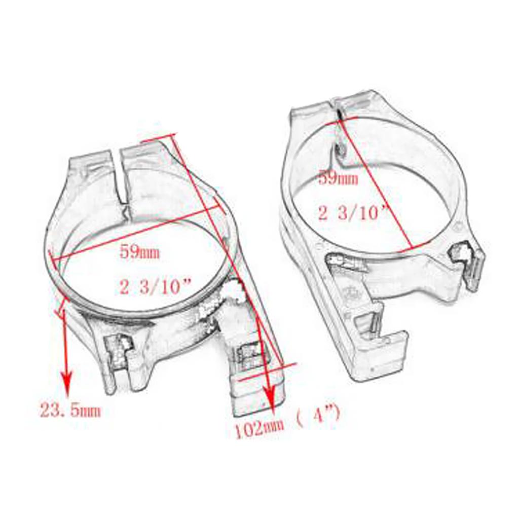 Black Motorcycle Front Fork Guide For Kawasaki KDX200 250 KLX250 300 650
