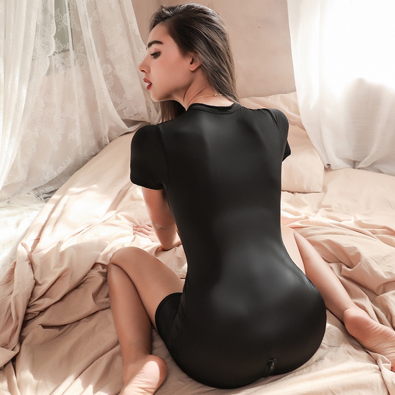 Áo liền quần hở đũng đồ lót mặc trong cộc tay sexy