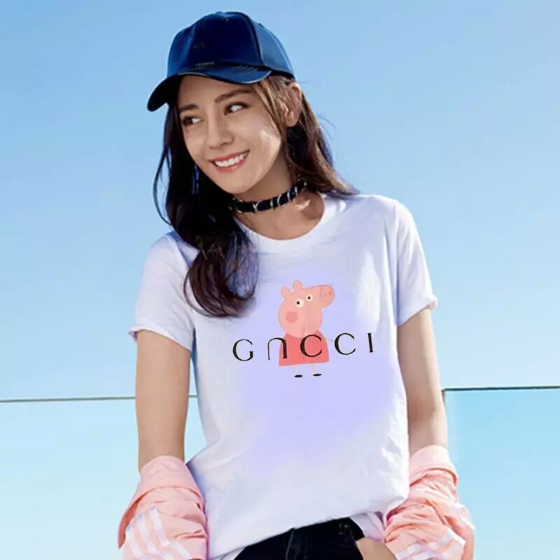 Áo thun NỮ in hình chú heo con siêu dễ thương phong cách Hàn Quốc