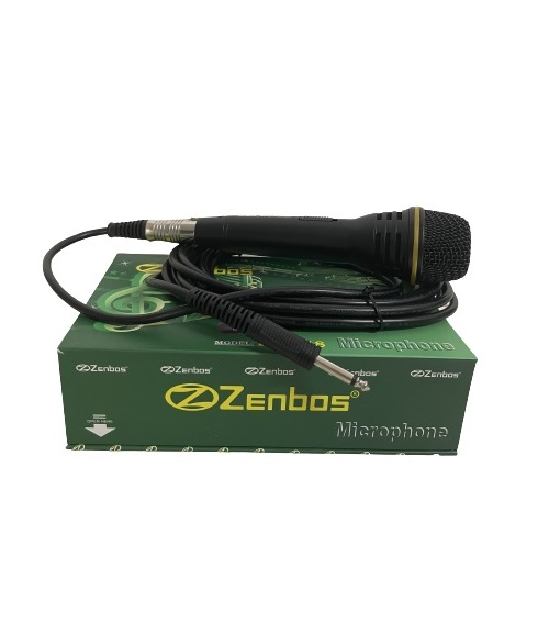 Micro có dây Zenbos MZ-228 cao cấp Karaoke - hàng chính hãng