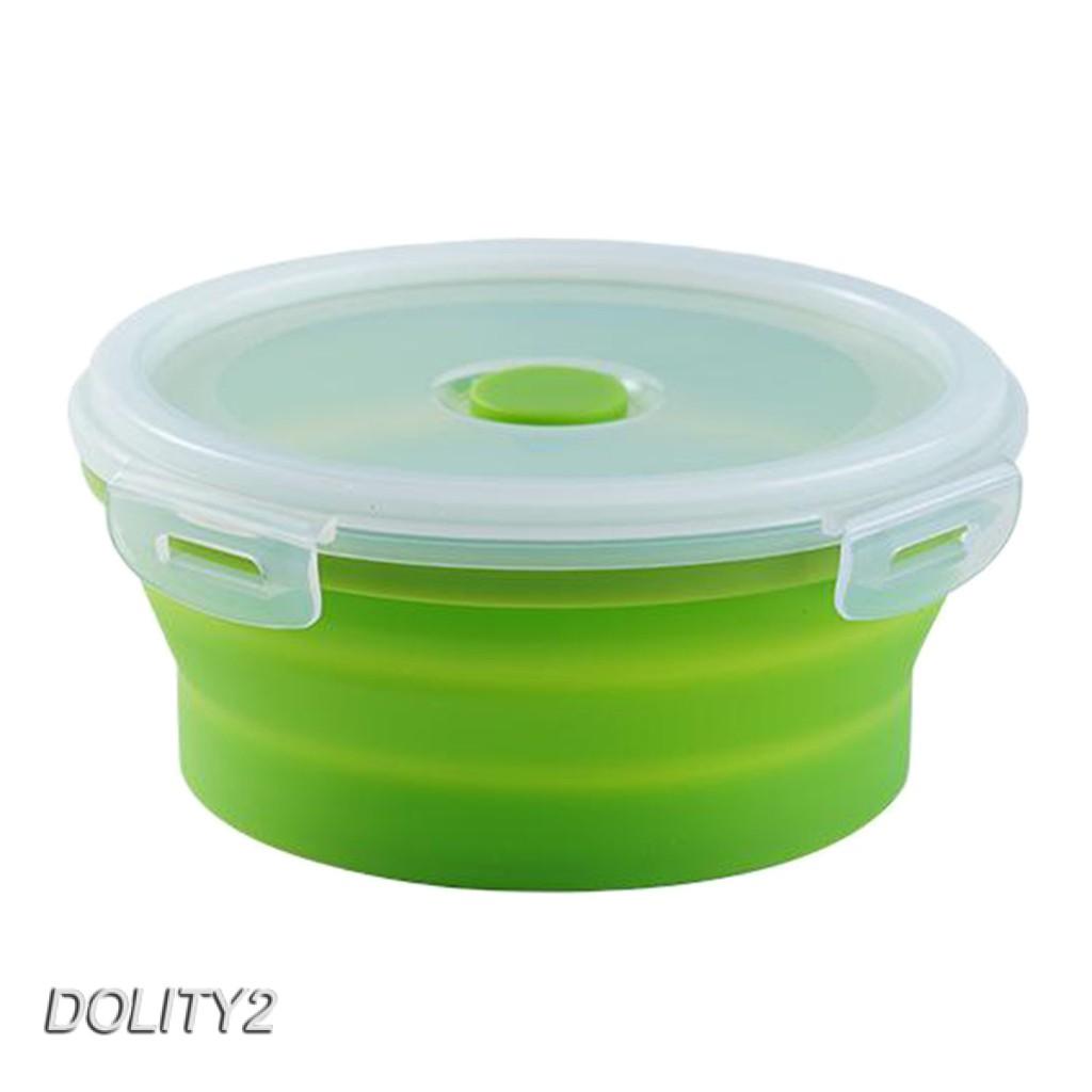 Khay Tròn Đựng Thức Ăn 2 Ngăn Tiện Lợi