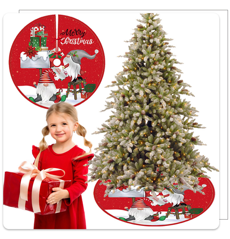 Thảm trải cây thông trang trí sàn giáng sinh noel 90cm