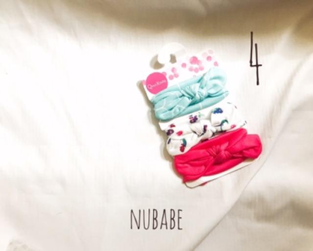 Băng đô/Turban vải đáng yêu dành cho bé gái