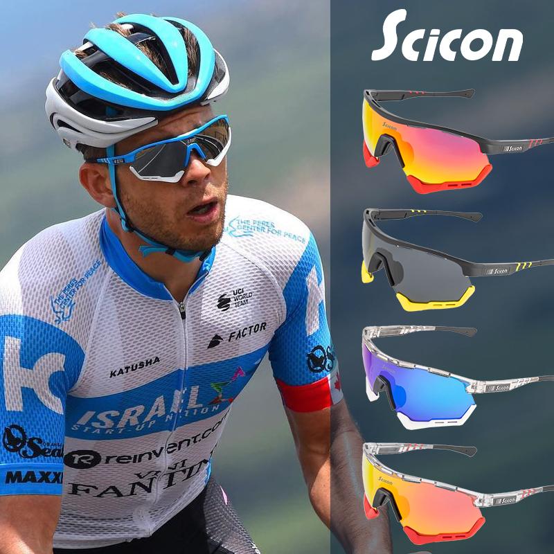 SCICON Kính Phân Cực Kính Mát Xe Đạp UV400 Nam Nữ Câu Cá Thể Thao Ngoài Trời Đi Xe Đạp Kính Đường MTB Xe Đạp Kính Mắt 1 Ống Kính Color: Polarized-27 Lenses Color: 1lens no box