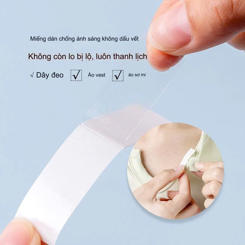 COMBO 2 TÚI 36 Miếng Dán Cố Định Quần Áo, Miếng Băng Dính 2 Mặt Thời Trang Cố Định Quần Áo, Dán Kín Khe Hở Ngực LYPK003