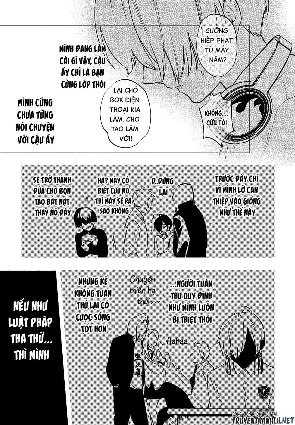 nếu ở thế giới mà dù có làm gì cũng không bị kết tội, bạn sẽ làm gì? chapter 1 45
