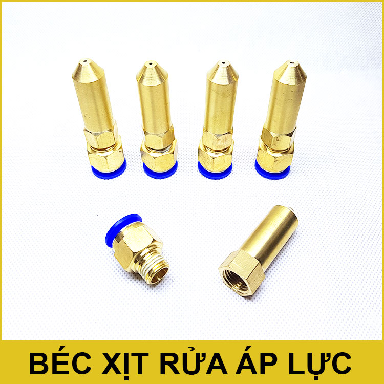 Béc đồng 1 tia xịt rửa xe máy lạnh 35mm