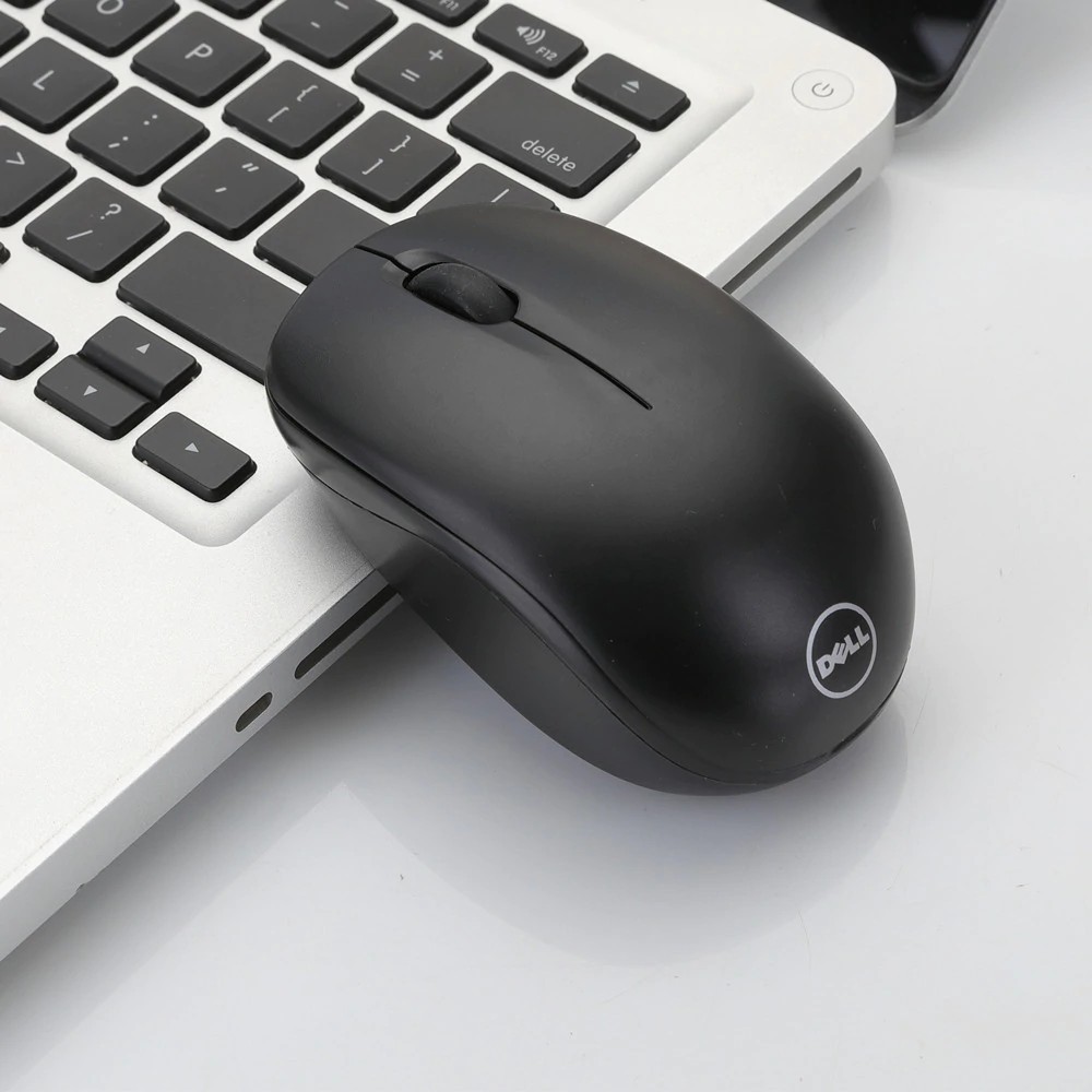 Chuột quang không dây Dell wm123 2.4GHz cổng USB cho máy tính