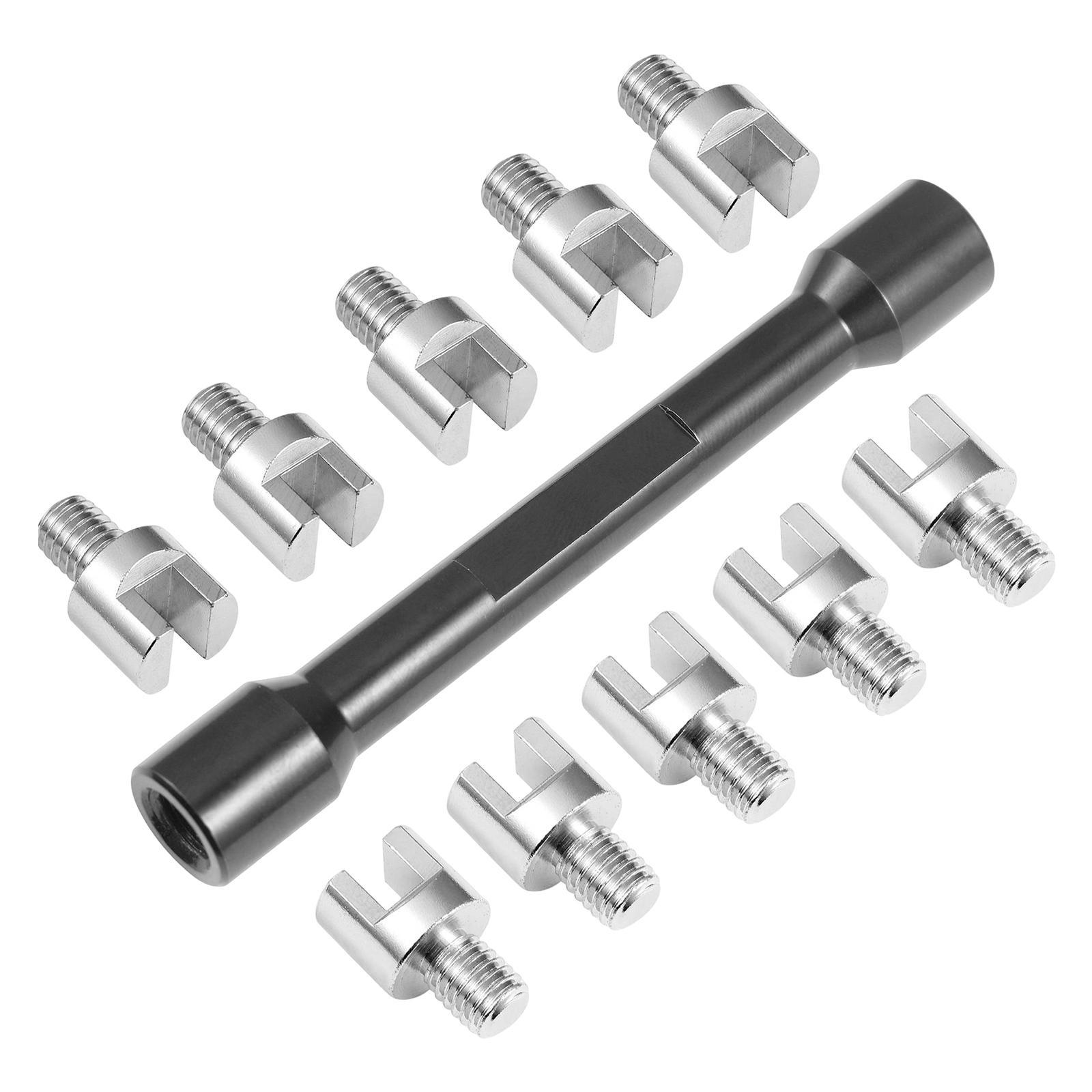 Spoke Spanner Wrench Adjust Rim Tension with Dustproof Box Steel