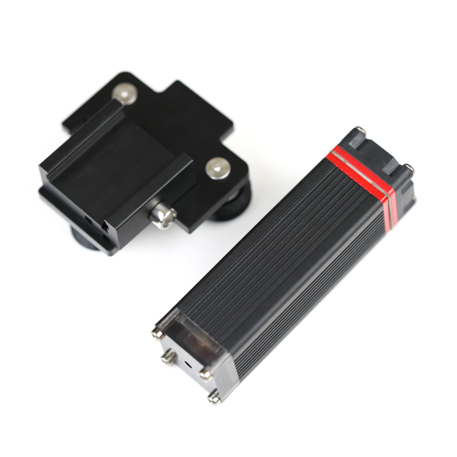 30W Laser Module Kit 5pcs Fixed Lens Laser Engraver Cutter Head Set with 445nm~450nm 7.5W Blue Laser Diode for CNC