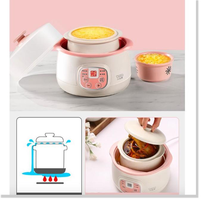 Nồi hâm nóng thức ăn đa năng 200w tặng kèm chén sứ hâm nóng