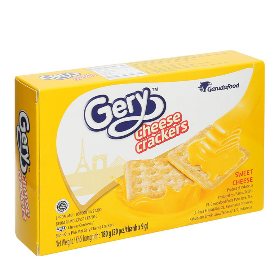 Bánh quy phô mai Gery Cheese Crackers