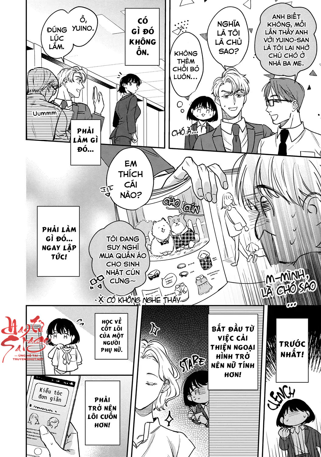 tôi không thể chỉ biết yêu thôi - cấp trên hay soi mói và cấp dưới nghiện mùi chapter 13.1 18