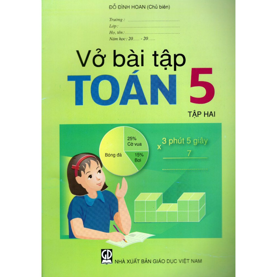 Vở Bài Tập Toán Lớp 5 (Tập 2)