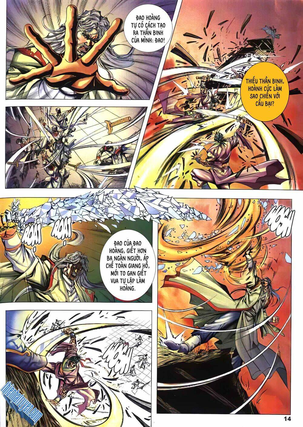 hoành đao đoạt ái - đao kiếm tiếu chapter 1 13