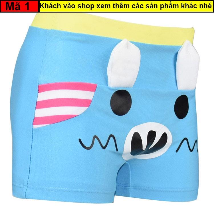 QUẦN BƠI HOẠ TIẾT HOẠT HÌNH CỰC ĐẸP DANH CHO BÉ TRAI_Mã 001