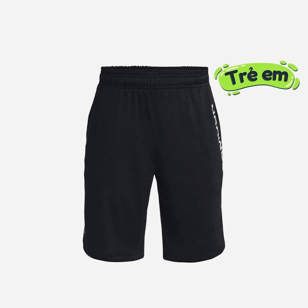 Quần ngắn thể thao bé trai Under Armour Stunt 3.0 Prtd - 1361804-016