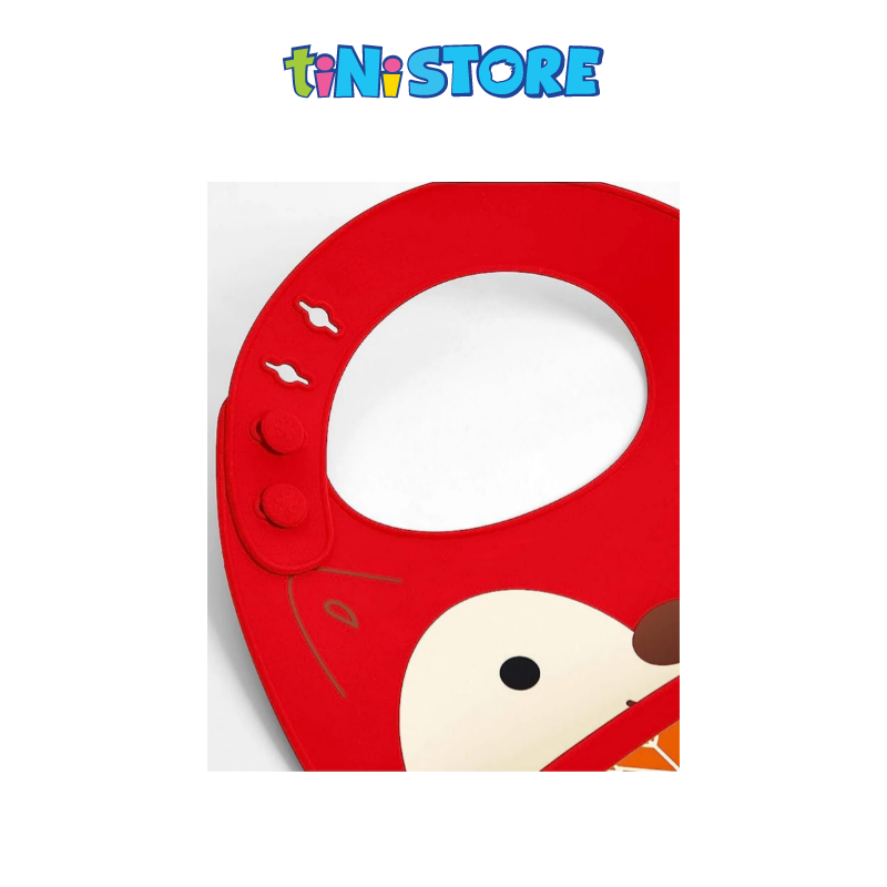 tiNiStore-Yếm ăn dặm silicone Zoo Skip Hop - Cáo 9I415310