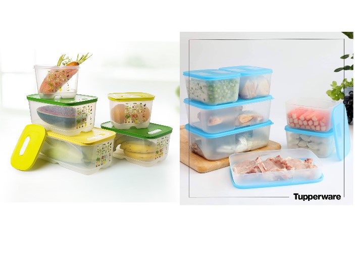 Combp Trữ Đông và Mát Hoàn Hảo Tupperware (Vents 5 tặng  Fit 7)