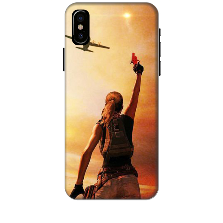 Ốp lưng dành cho điện thoại IPHONE X hinh PUBG Mẫu 06