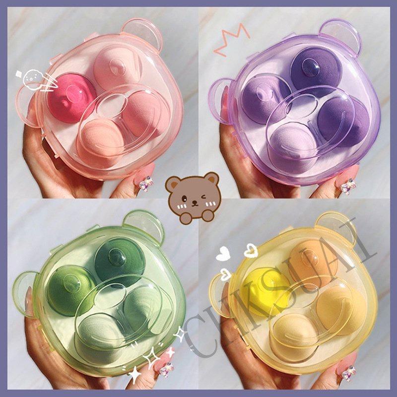 BEAUTY BLENDER Mút Trang Điểm Mềm Mại Hình Quả Trứng / Giọt Nước