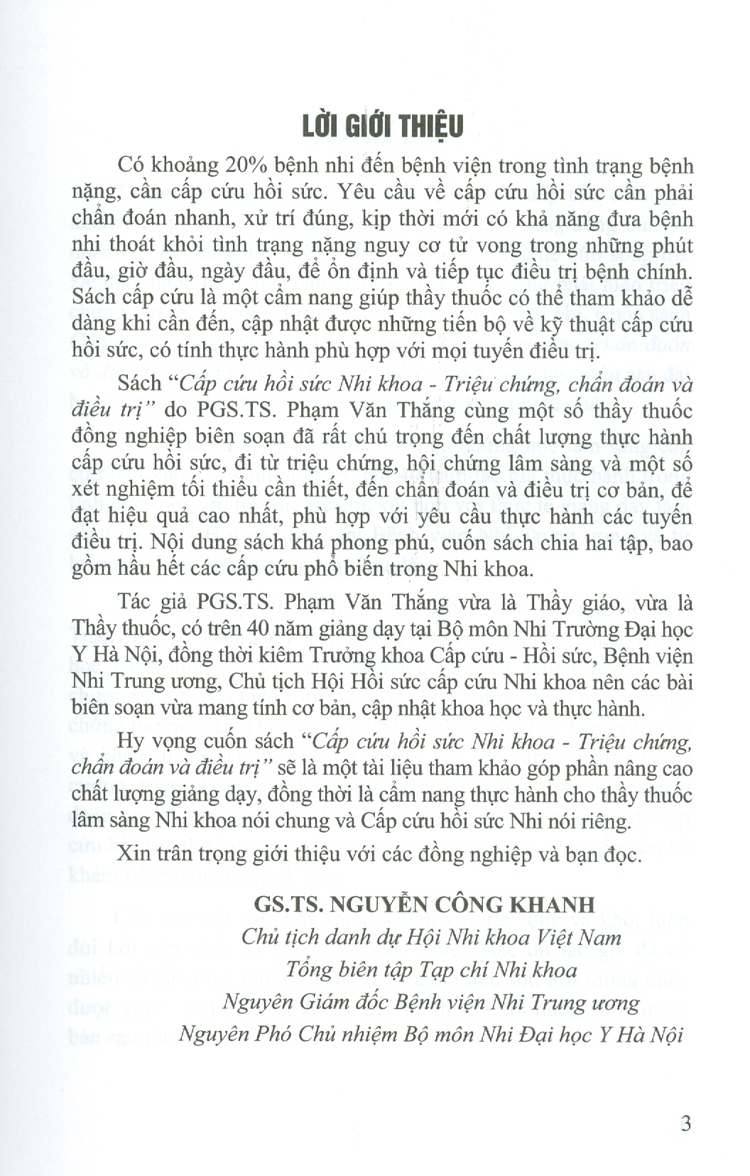 Cấp Cứu Hồi Sức Nhi Khoa Triệu Chứng, Chẩn Đoán Và Điều Trị Tập 1