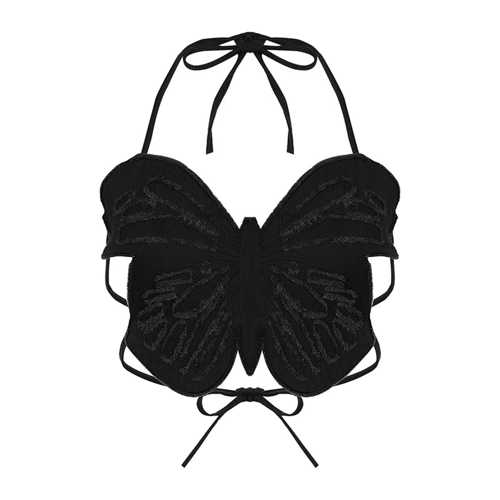 Women Crop Top Tank Tops Summer Tee Corset Vest Holiday Party Music Festival