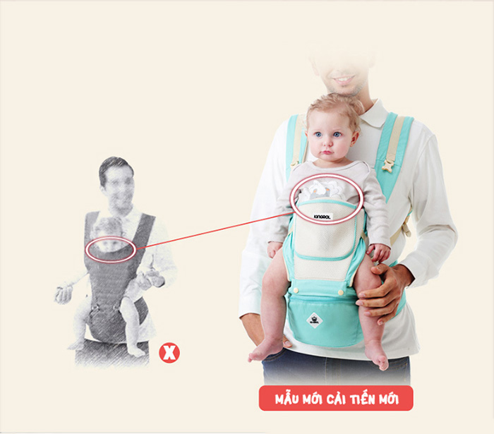Đai địu con đa năng Hinata K-Rol DDC01
