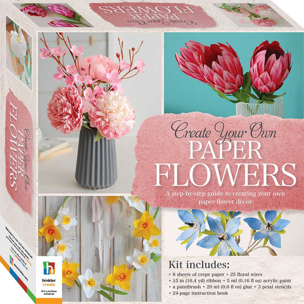 Create Your Own Paper Flowers Box Set