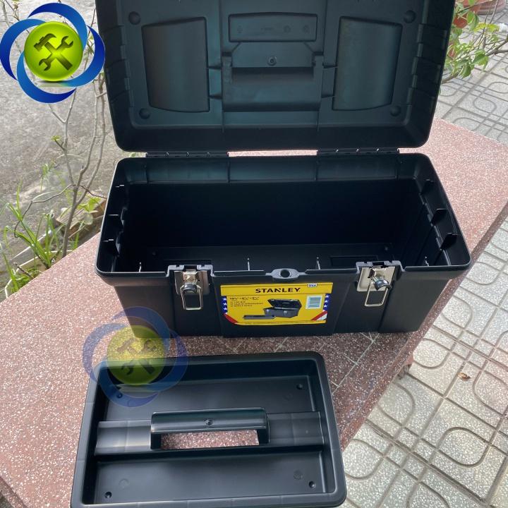 Thùng đồ nghề nhựa Stanley STST19005 kích thước 490mm x 245mm x 250mm