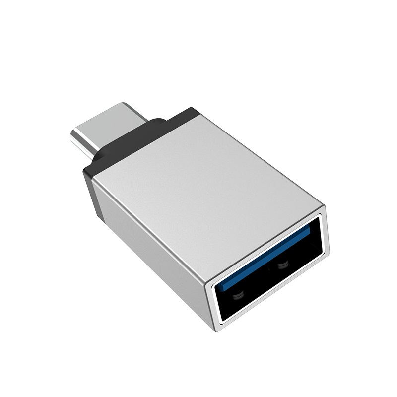 Đầu Cáp Chuyển OTG BOROFONE BV3  USB-A Sang Type-C, USB 3.0 - Hàng Chính Hãng