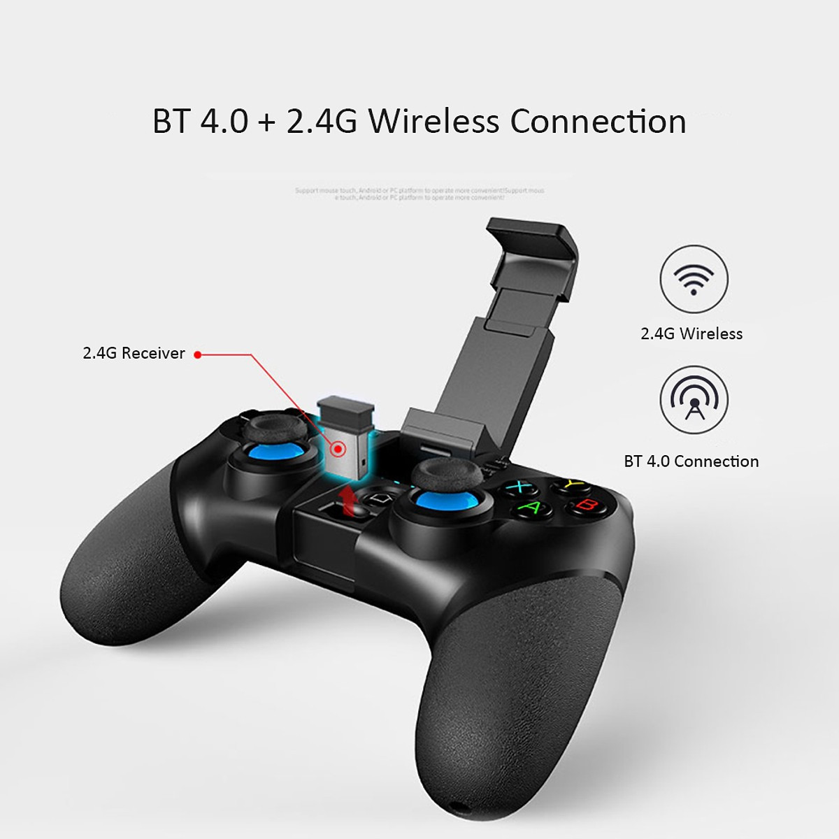 Tay Cầm Chơi Game Không Dây Bluetooth Ipega PG-9156 cho điện thoại di động Adroid - Hàng nhập khẩu