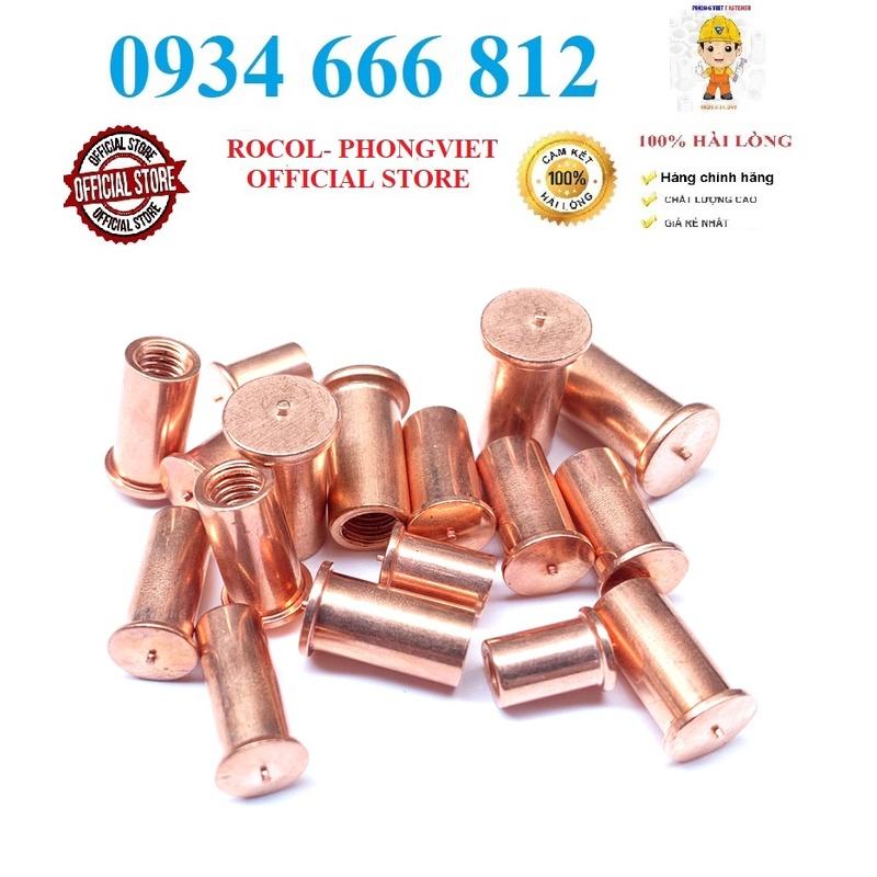 Combo 50c ecu hàn chập hàn nổ M3x6, M3x8,M3x10,M3x12,M3x16,M3x20