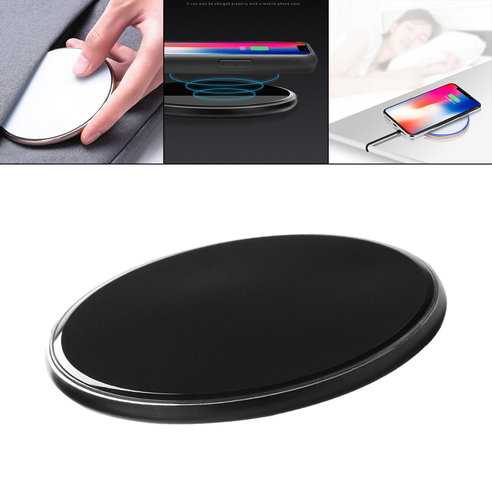 Mirror Wireless Charger 10W Charging Base Quickly Charge for Smartphone