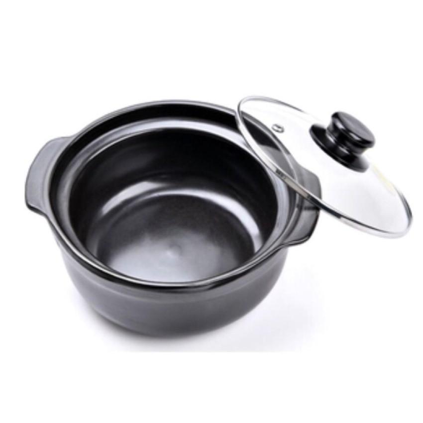 Nồi đất kho thịt-cá tráng men chịu nhiệt 1.5L
