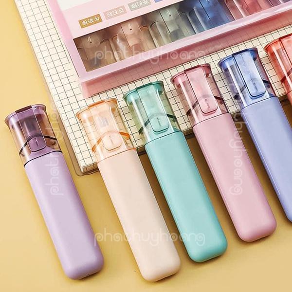 Bộ 6 bút dạ quang Pastel ( Có bán lẻ 1 bút chọn màu ) màu sắc , bút highlight Pastel độc đáo sang trọng