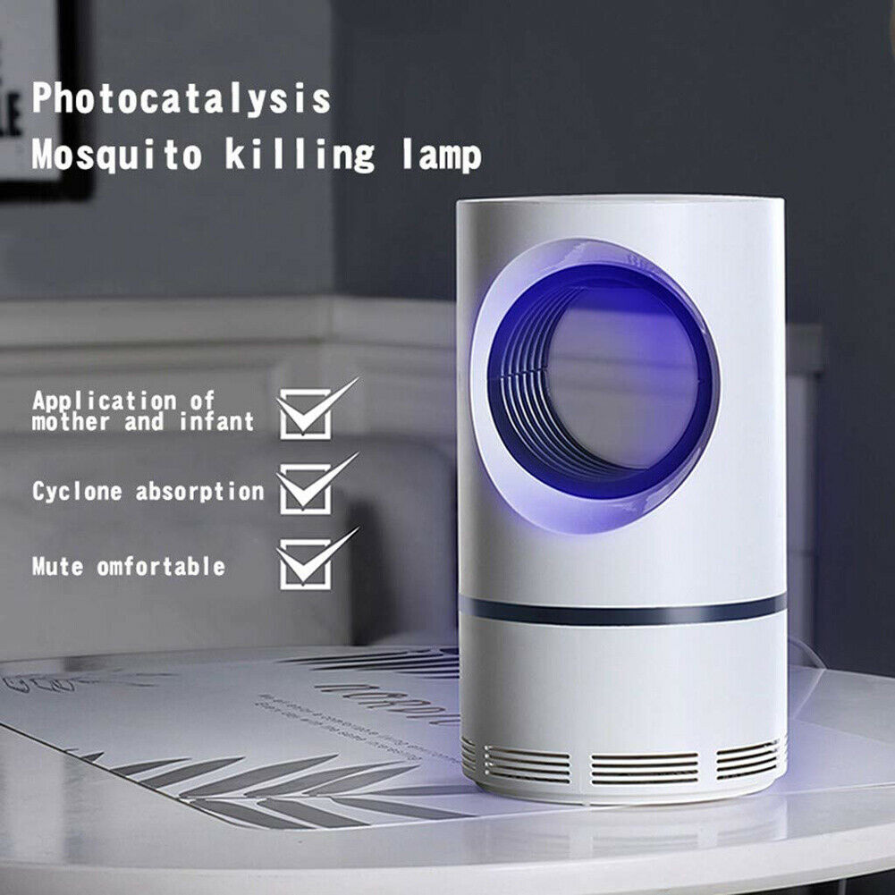 Đèn diệt muỗi cảm ứng ánh sáng BG-360, loại to (kích thước: 21 x 12 x 12cm)