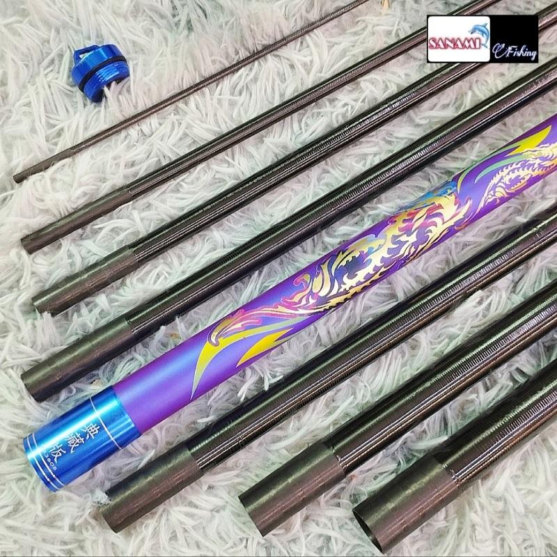 Cần Câu Đơn cao cấp 12H Bạch Tử Đan, phân bổ lực 19i CT24 - Sanami