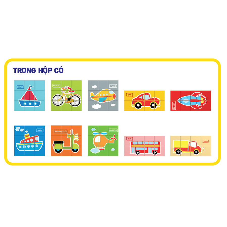 Đồ chơi lắp ráp Tinitoy Junior Block Traffic Puzzle