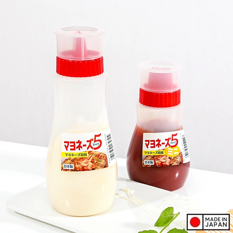 Chai đựng nước sốt Nakaya 380ml - Hàng nội địa Nhật Bản nhập khẩu chính hãng