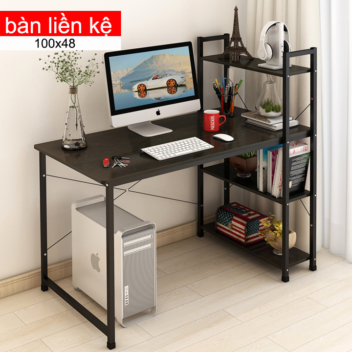 Bàn làm việc kiêm  kệ sách  0041 (giao màu ngẫu nhiên )