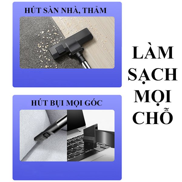 Máy hút bụi gia đình SOKANY SK3381 đa năng công suất cao 2000W lực hút mạnh, công nghệ giảm tiếng ồn [BẢO HÀNH 12 THÁNG] - HÀNG CHÍNH HÃNG - DELIYA