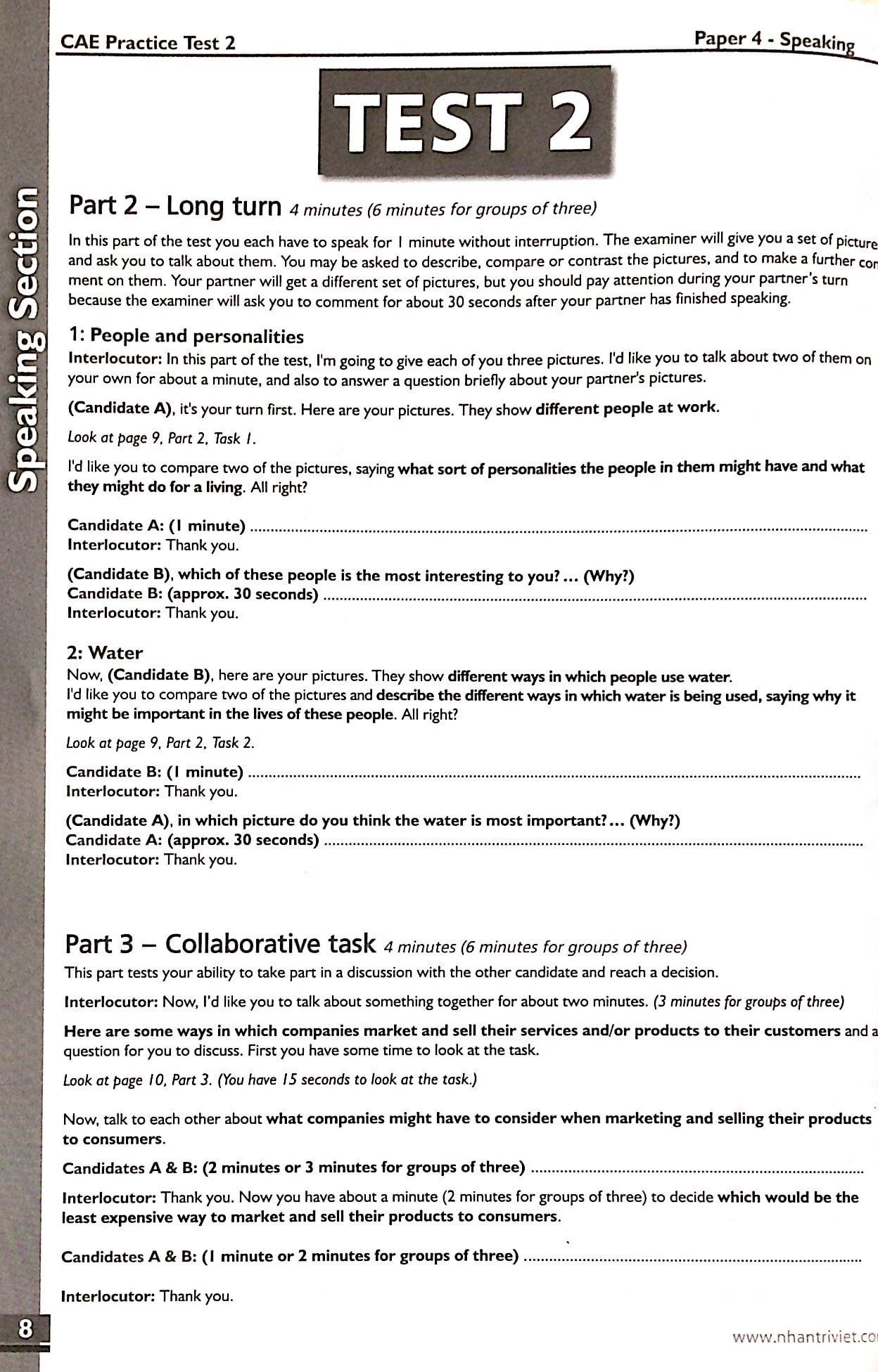 Sách Succeed In Cambridge English - Advanced 10 CAE (Kèm CD)