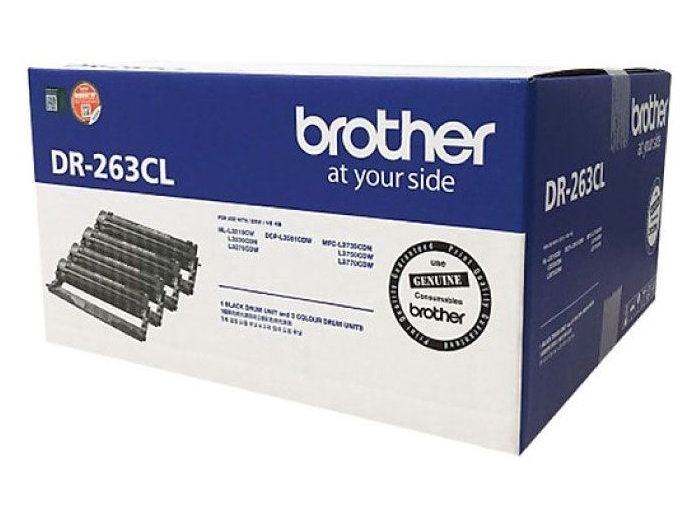 Trống Mực In Brother DR-263CL Sử Dụng Cho Các Dòng Máy In Brother HL-L3230CDN, DCP-L3551CDW, MFC-L3750CDW, MFC-L3770CDW - Hàng Chính Hãng