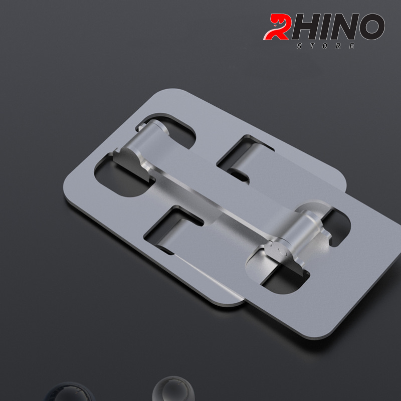 Giá đỡ, kệ đỡ điện thoại Rhino KP902 bằng thép để bàn tiện lợi có thể gấp gọn - Hàng chính hãng