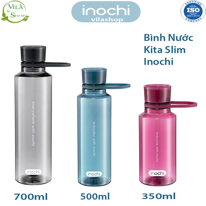 Bình Đựng Nước, Bình Nước Chịu Nhiệt Kita Slim 350ml - 500ml - 700ml, Bình Nước Cao Cấp Inochi Xuất Nhât - Châu Âu - Eu