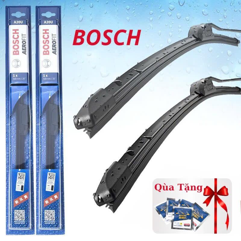 Cần Gạt Mưa Ô Tô Bosch Loại Cao Cấp Linh Chi Bedding- Lưỡi Silicone Loại Thân Mềm Không Xương